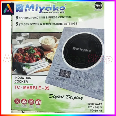 Miyako Induction Cooker Inverter Technology TC - MARBLE - 05