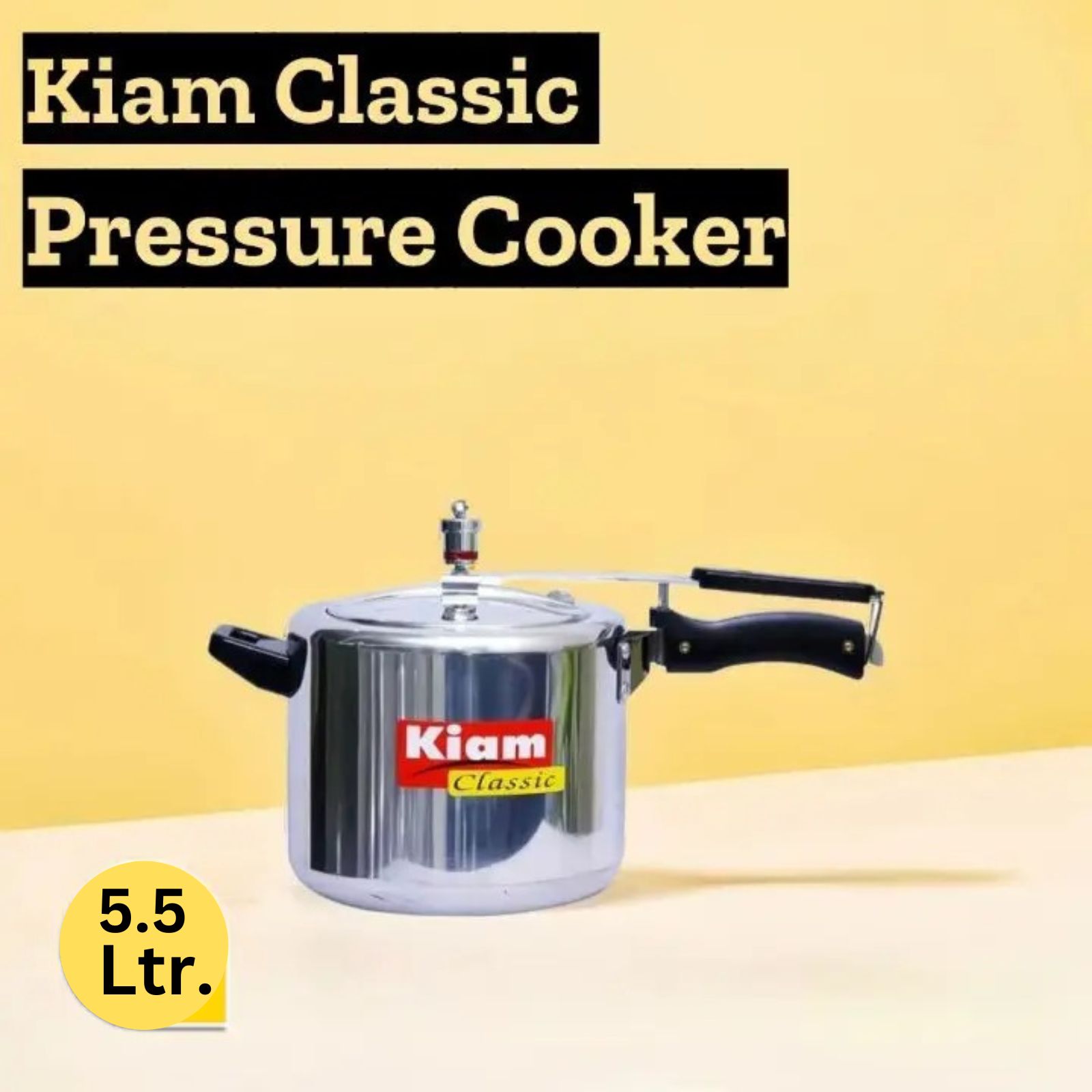 Kiam Classic Pressure Cooker- 5.5 Liter