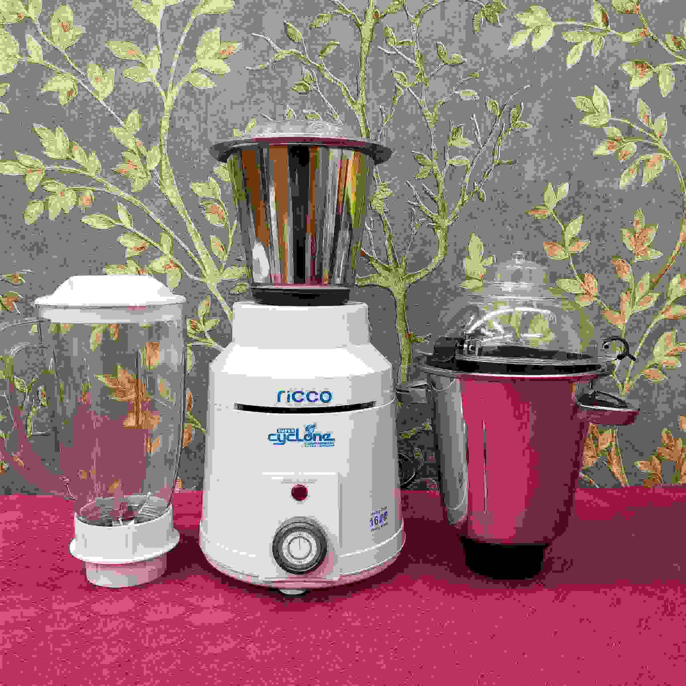 Ricco Cyclone Commercial Mixer Grinder 1600 Watt